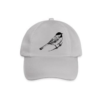 b i r d560 - Baseballkappe - Grau - Vorne