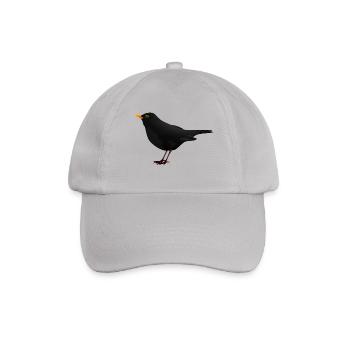 b i r d179 - Baseballkappe - Grau - Vorne