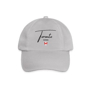 Ich liebe Toronto, Toronto Kanada - Baseballkappe - Grau - Vorne