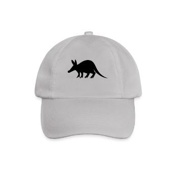 aardvark erdferkel2 - Baseballkappe - Grau - Vorne