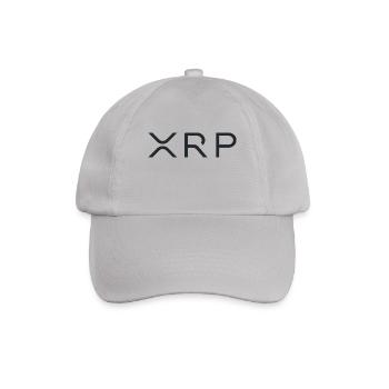 Ripple XRP Logo - Baseballkappe - Grau - Vorne