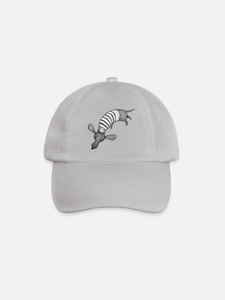 Dackel - Baseballkappe - Grau