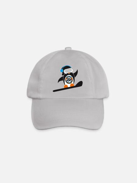 SnowPi Boy - Baseballkappe - Grau