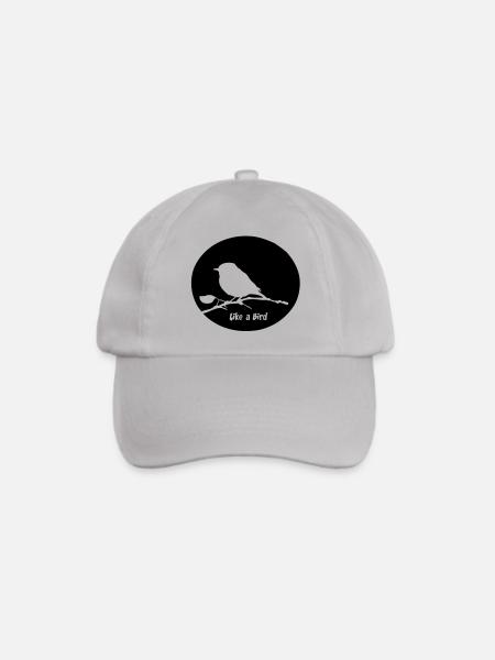oiseau - Baseballkappe - Grau