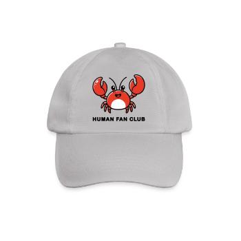 AI Human Fan Club - Baseballkappe - Grau - Vorne