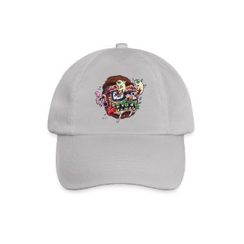 Crazy skater swag - Baseballkappe - Grau - Vorne