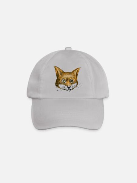 Fuchs the fox - Baseballkappe - Grau
