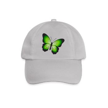Ein schöner Schmetterling - Baseballkappe - Grau - Vorne
