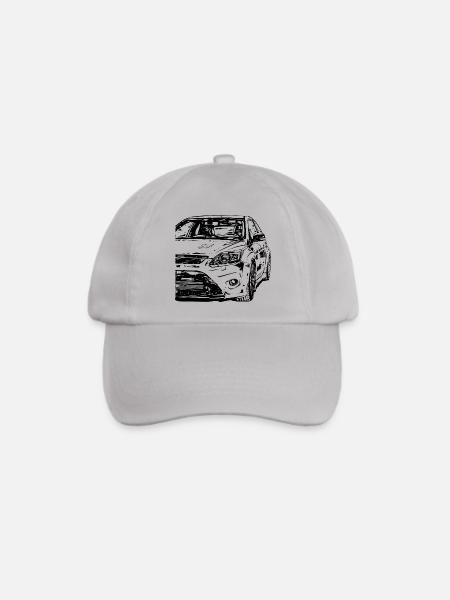 schnelles auto - Baseballkappe - Grau