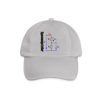 Elektrotechnik Shirt - Baseballkappe - Grau - Vorne
