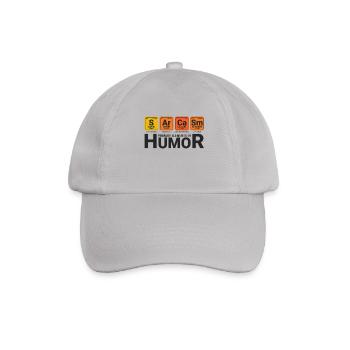 Lustiger Sarkasmus-Humor - Baseballkappe - Grau - Vorne