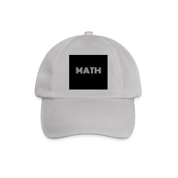 Mathematik - Baseballkappe - Grau - Vorne