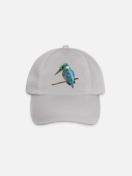 Vogel Dreiecke - Baseballkappe - Grau