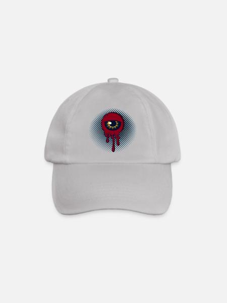Auge - Baseballkappe - Grau