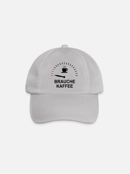 Kaffee - Baseballkappe - Grau