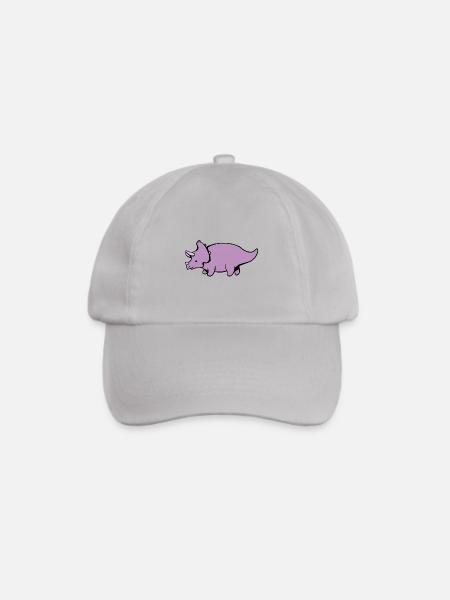 Triceratops - Baseballkappe - Grau