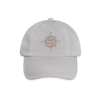 Compass - Baseballkappe - Grau - Vorne