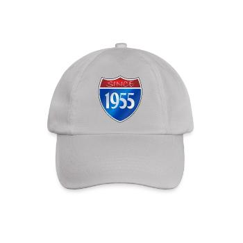 Since 1955 - Baseballkappe - Grau - Vorne