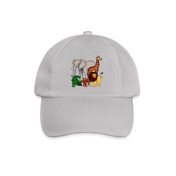 kroko 85 - Baseballkappe - Grau - Vorne