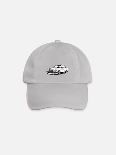 W123 Silhouette - Baseballkappe - Grau