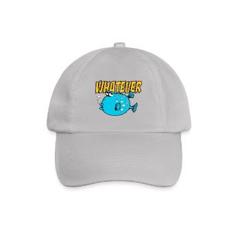 Whatever Fishi - Baseballkappe - Grau - Vorne