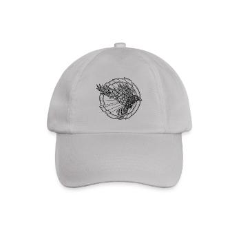 Verletze nicht die Raven (Black) - Baseballkappe - Grau - Vorne