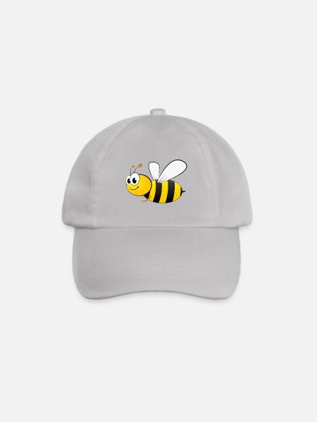 fleißiges Bienchen - Baseballkappe - Grau