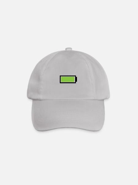 Full battery - Baseballkappe - Grau