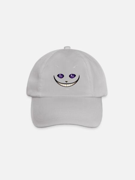 Cheshire Katze - Baseballkappe - Grau