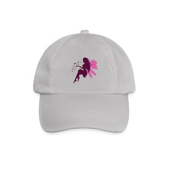 violet fairy 2 - Baseballkappe - Grau - Vorne