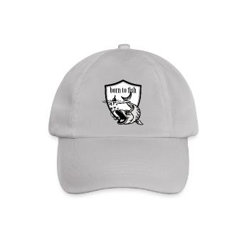 angler - Baseballkappe - Grau - Vorne