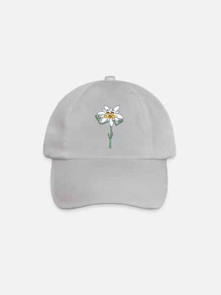 Edelweiss - Baseballkappe - Grau