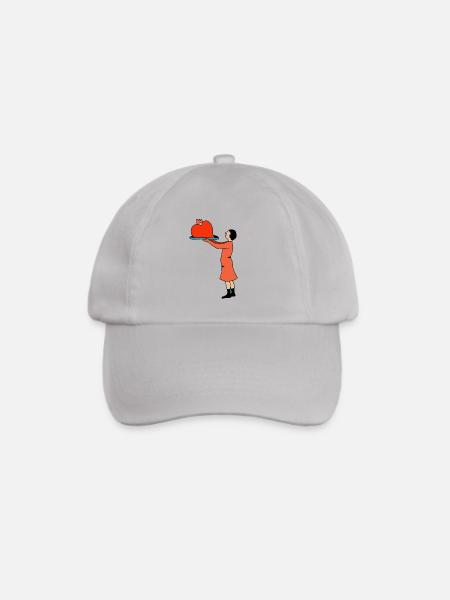 Bitte - Baseballkappe - Grau