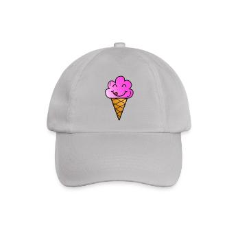 Eis - Baseballkappe - Grau - Vorne