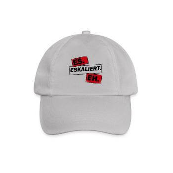 Eskalation - Baseballkappe - Grau - Vorne