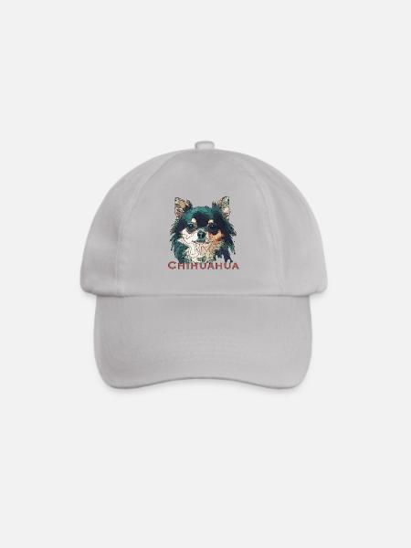 Chihuahua - Baseballkappe - Grau