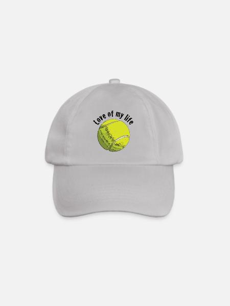 tennislove1 - Baseballkappe - Grau