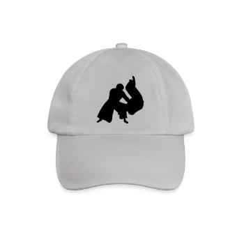 Aikido-Wurf - Baseballkappe - Grau - Vorne