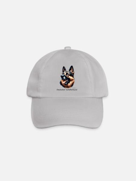 Deutscher Schäferhund - Baseballkappe - Grau