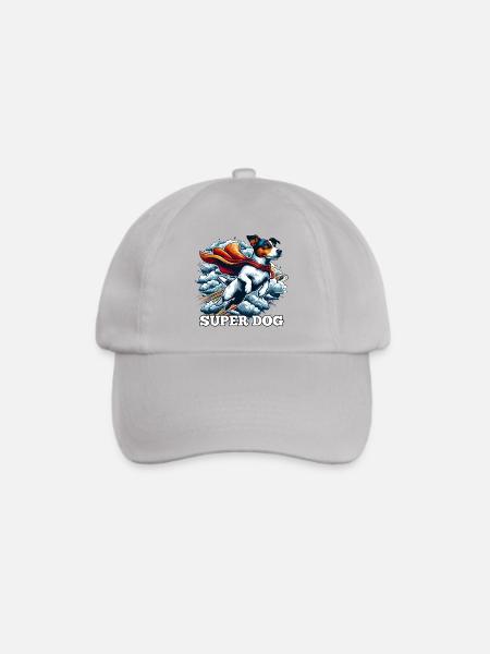 Super Hund Jack Russell Terrier Geschenk - Baseballkappe - Grau