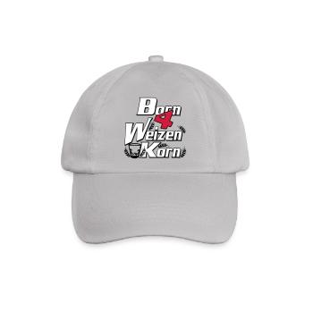 Korn , Party , Weizenkorn , born 4 Korn(25) - Baseballkappe - Grau - Vorne