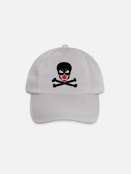 BABY SKULL 2C - Baseballkappe - Grau