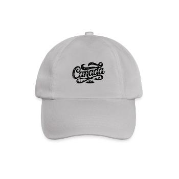 Kanada - Souvenir-Design - Baseballkappe - Grau - Vorne