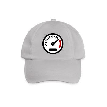 Tacho Kmh Gas - Baseballkappe - Grau - Vorne
