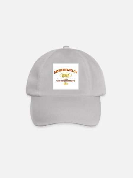 Humorvolles Politik Tshirt Merz - Baseballkappe - Grau
