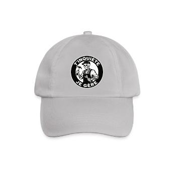 Skelett-Handwerker, keine Sorge, ich verstehe schwarzen Humor - Baseballkappe - Grau - Vorne