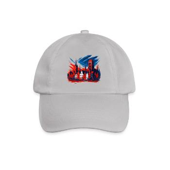 Gdańsk Danzig Design: Wappen Kunst Patriotisch - Baseballkappe - Grau - Vorne