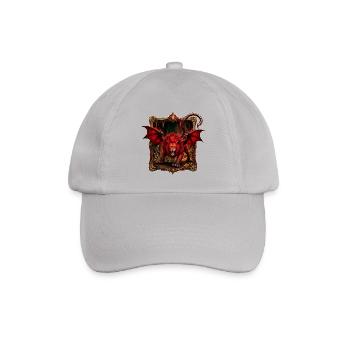 Mythische Chimäre - Baseballkappe - Grau - Vorne