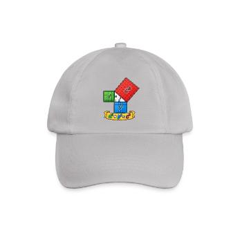 Satz des Pythagoras – Mathe einfach erklärt - Baseballkappe - Grau - Vorne