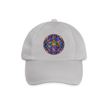 Hexagon - Baseballkappe - Grau - Vorne